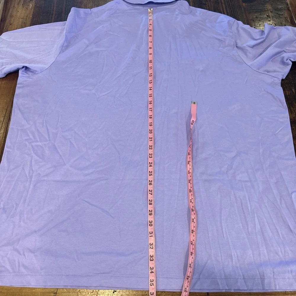 NWT Polo Ralph Lauren Pony SS Men 4XLT Polo Shirt Classics Purple MSRP‎ $110